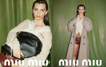 Emily Ratajkowski 率新生代演員出鏡 Miu Miu 秋冬廣告大片，演釋復刻個性女孩！