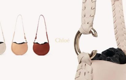 半月形的極簡優雅：Chloé 全新 Hobo Bag 兩種尺寸