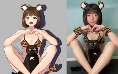 清純插畫家耍色色 Cosplay自己作品