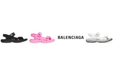 下一雙熱賣涼鞋：Balenciaga 新品 Tourist Sandal，老爹鞋的夏季解構版！