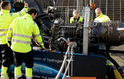 英國測試用氫燃料驅動航空噴氣發動機