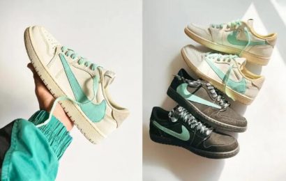 一雙難求的 AJ1 客製款：看到 Tiffany 色的倒勾，馬上列進夢幻清單！